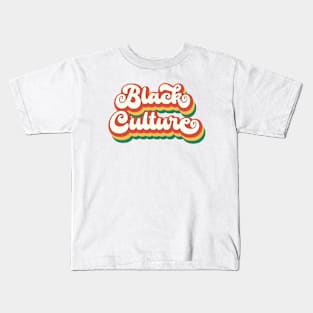 Black Culture Kids T-Shirt